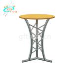 Modern aluminum high chair bar stool furniture table and chair for club