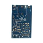 Blue Solder Mask Immersion Gold 1OZ Rigid Circuit Boards