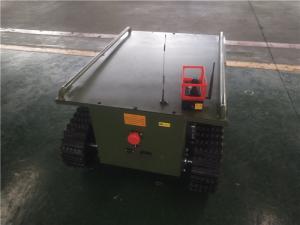 China Load 100KG Crawler Robot Rubber Track Undercarriage factory