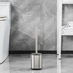 Sustainable Stainless Steel Flip Lid Household Cleaning Brush And Holder For