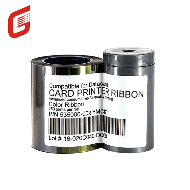 Compatible Datacard Printer YMCKT Color Ribbon 535000-003 for Professional Printing