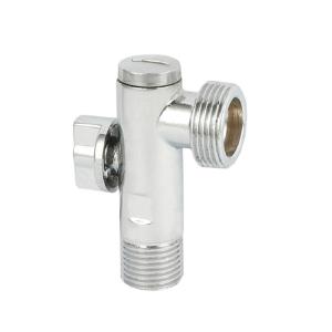 China OEM Chrome Plated Brass Angle Valve 3/4 inch angle valve Anti Leakage factory