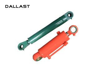 China Garbage Trucks Double Acting Welded Hydraulic Cylinder Piston factory