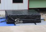 8x6m indoor stunt jump foam pit airbag with sealed cover for GYM safety landing