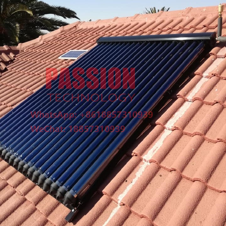 14*90mm Copper Pipe Solar Collector 10-30tubes Heat Pipe Solar Thermal Heater