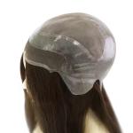 New Design Natural Color Human Hair Euro Lace Mono Medical Wig Lace Wig For