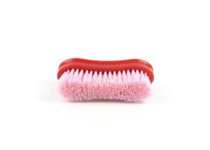 China High Quality Soft PP Horse Grooming Brushes , Colorful 5 Inch Pink Horse Brushes factory