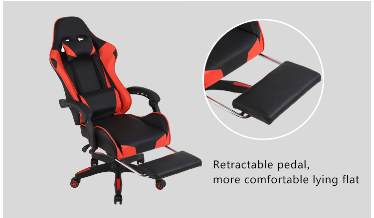 Adjustable PVC Gaming Chairs Modern Mesa Gamer for Special Design Home Computer Chair