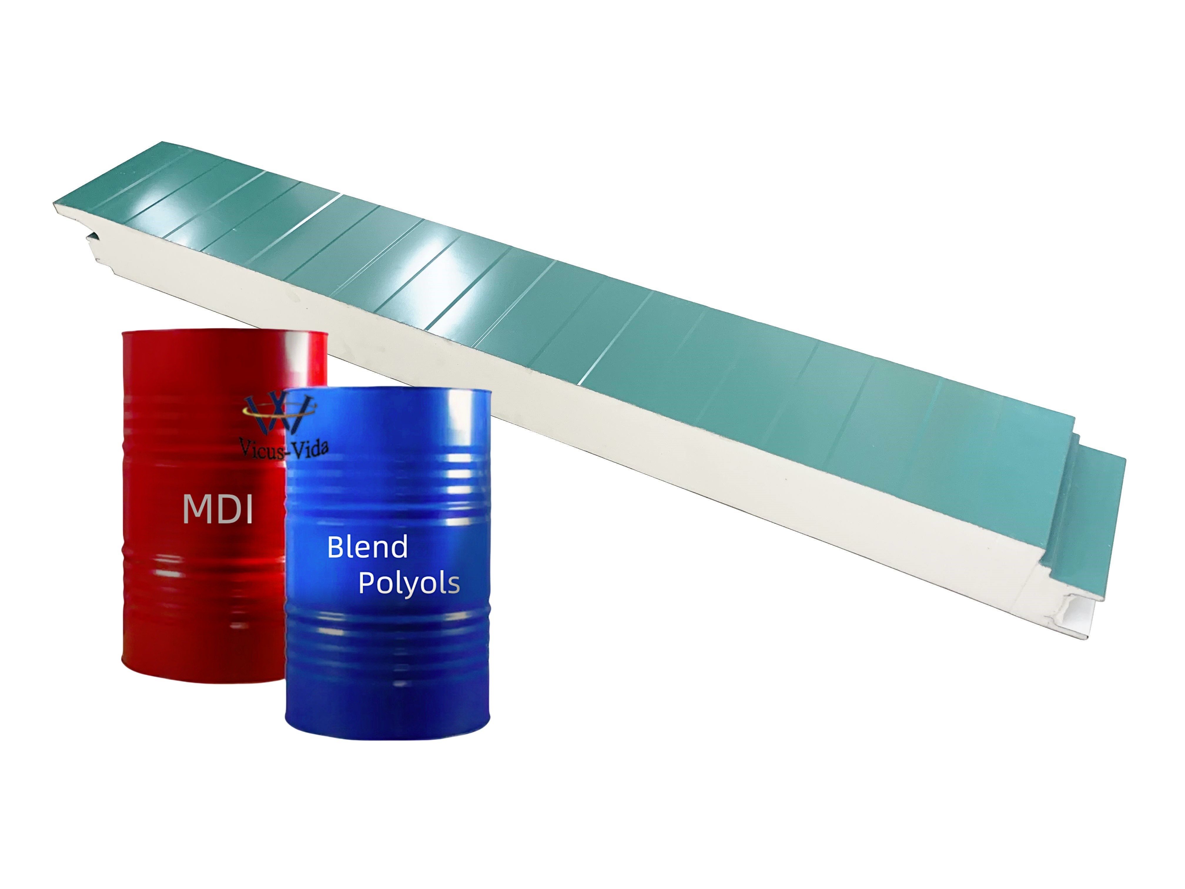 China Polyurethane Blend Polyols Superior Performance For PIR Sandwich Panel Manufacturing factory