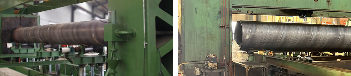 210KW Efficient Spiral Weld Pipe Mill Spiral Steel Tube Mill Manufacturers