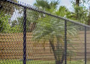China Low Carbon Steel Chain Link Temporary Mesh Fencing 1.5-3m Height factory