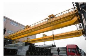 China Indoor Smooth Running Double Beam Eot Crane 5 Ton factory