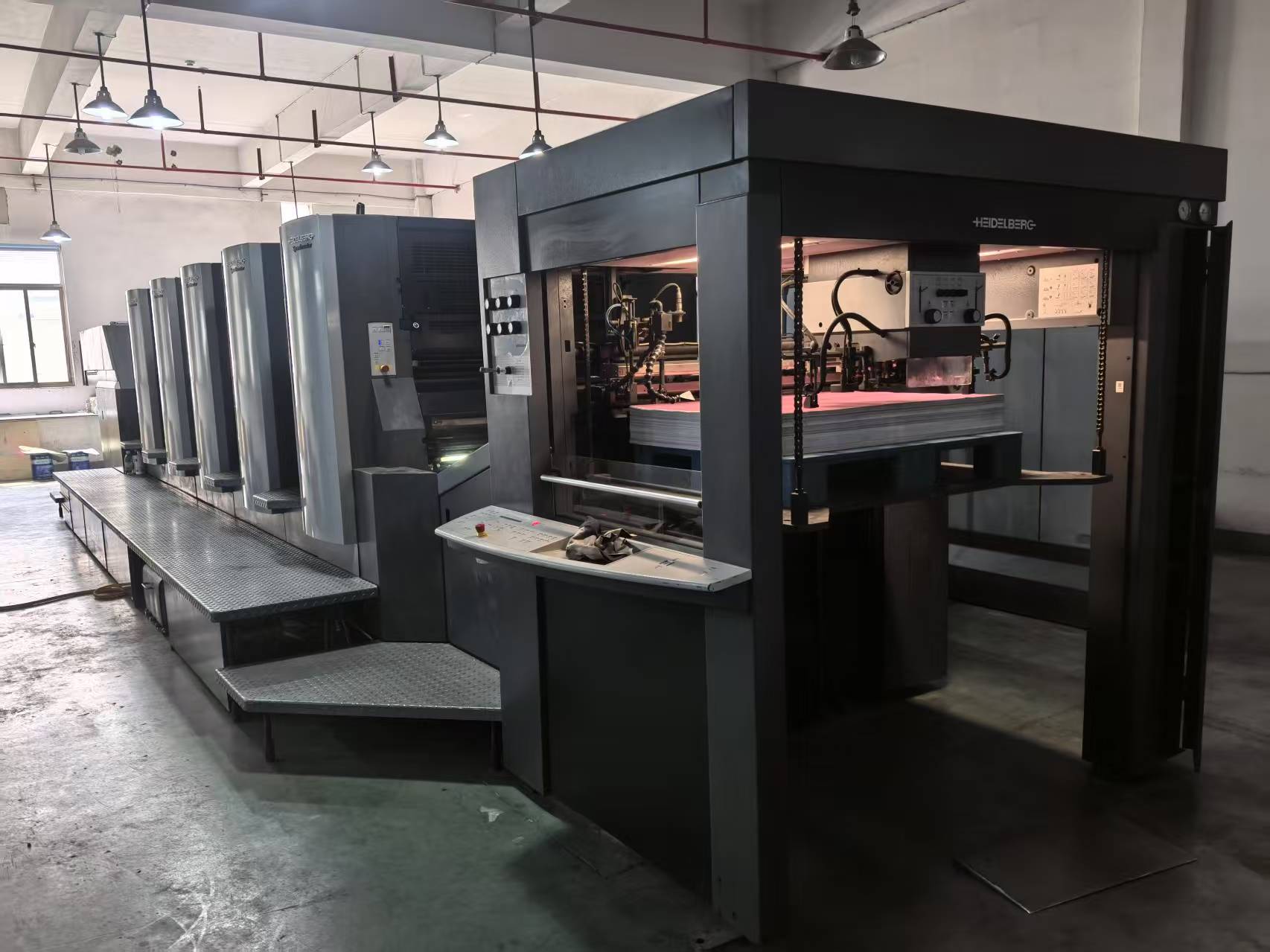 Used Heidelberg CX102-5 5-Color Offset Printing Machine