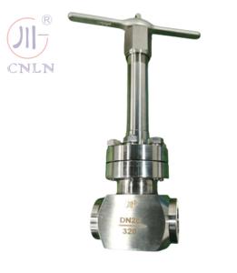 China Stainless Steel DJ61F-320P Cryogenic High Pressure Globe Valve For Liquid Gas factory