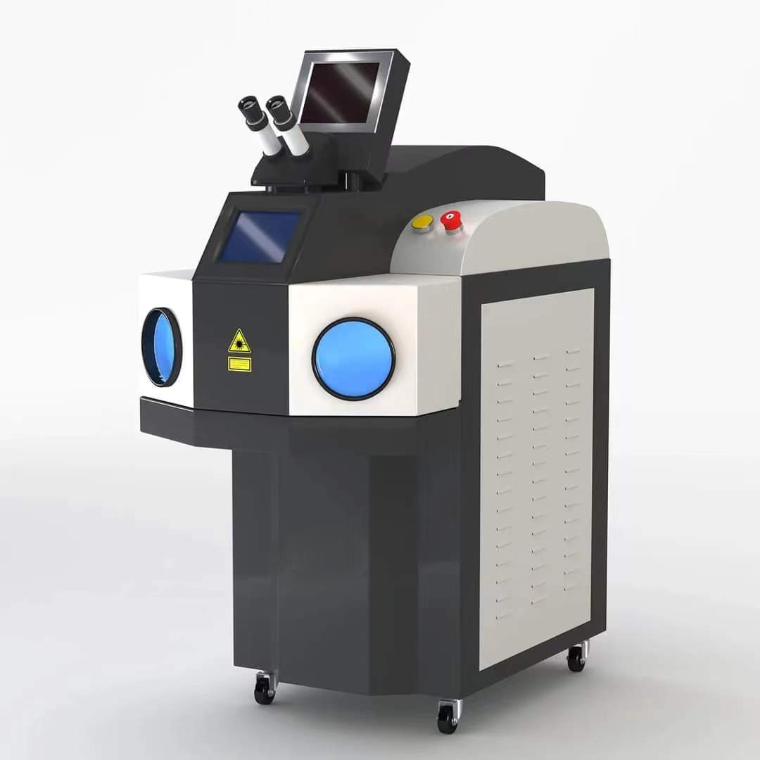 200W Handheld Fiber Laser Solder Welding Machine for Gray Metal Welding of Gold Silver Jewelry