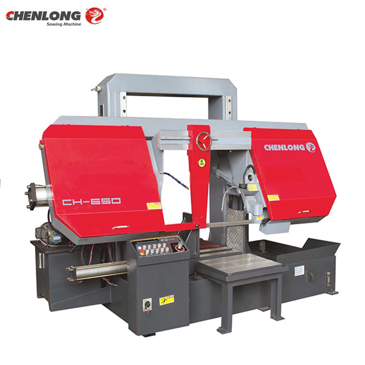 CHENLONG CH-550 Horizontal Cutting Metal Band Saw Machine