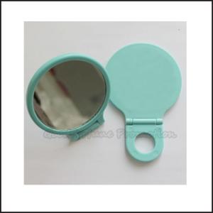 China Hot Sale Promotional printed logo portable desk pocket make up dress mirror business gift factory
