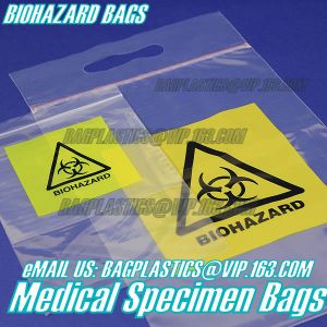 China MEDICAL SPECIMEN BAGS PATIENT PVC BAGS, double zip bag, Slider seal, Slider lock, Slider grip, Slider zip, Slider zipper on sale