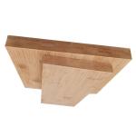 Modern Carbonised Vertical Grain Bamboo Plywood Material ODM