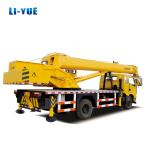 8 Ton Hoisting Straight Arm Hydraulic Truck Crane Stiff Loader DongFeng Chassis