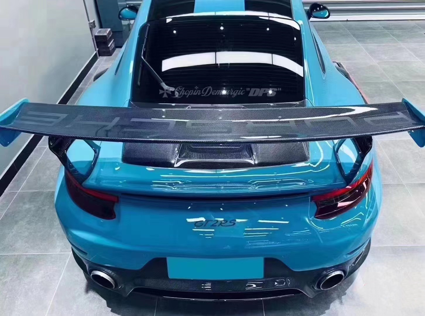 2022 New Products 911 991.2 GT2RS Body Kit for Porsche 911 Front and Rear Bumper Carbon Fiber Cover Spoiler 2016-2018