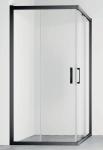 Aluminum, Gun Gray, Bathroom Shower Room,Sliding Door ,Bouble Sliding Door