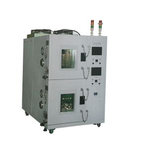 IEC60068-2 Battery Testing Equipment , PCL Control Double - Layered High Low