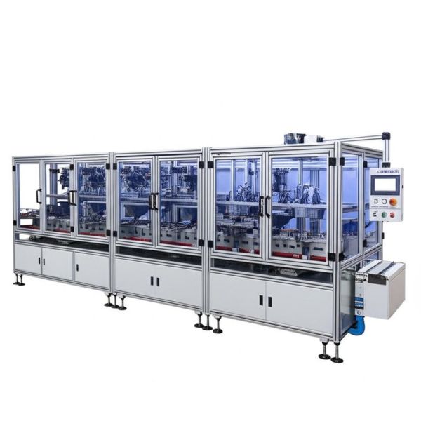 Industrial Equipment Automated Assembly Line with Compact Footprint and Electric