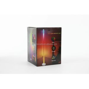 DIY Home Decoration RGB Floor Light with Bluetooth Music Control and Remote