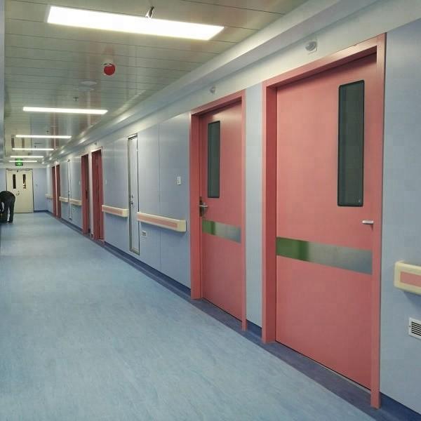 Steel Structure Frame Radiation Protection Door Line Protection For Industrial
