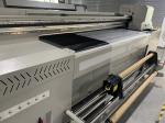 2.5m UV Inkjet Flatbed Printer 4 Colors For Rigid And Soft Material