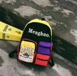 2018 summer new factory direct backpack Korean leisure sports contrasting