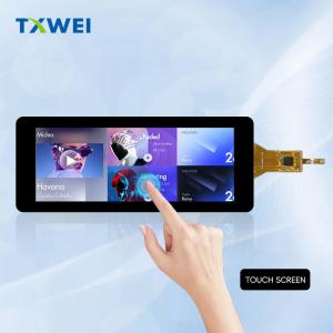 China 6.86-inch long strip capacitive touch 480 * 1280 resolution LCD display screen factory