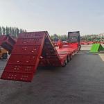Jost E100 3 Axles Gooseneck Lowboy/Low Bed/Lowbed Utility Heavy Truck Tractor