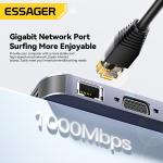 Maple Harp 11 In 1 Usb C Hub PD 100W Fast Charging 5Gbps 32GB SD Card 10 Ports