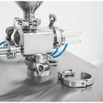 Semi Automatic Syringe Liquid Filling Machine Pneumatic High Accuracy Ceramic
