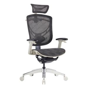 China High Back Executive Chair 3D Paddle Control Swivel Chair With Hanger Ergonomic Office Chair factory