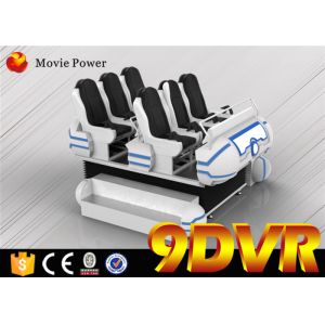 China Game Center 10CBM 6.0KW 9D VR Cinema With Leg Sweep / Vibration Effects on sale