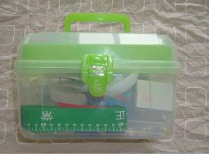 China Medicine cabinet Double care tools Family first aid kit factory