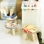 High Quality Modern Style Wooden Stools Cute Animal Shape Small Chair Solid Wood