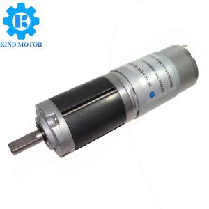 China 24 Volt Brushed DC Geared Motor 28mm Diameter With 6mm D Flat Shaft factory