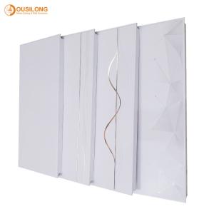 China Custom Made Aluminum / Aluminium Suspended Metal False Ceiling For Buidling Wall Ceiling Decorations factory