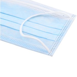 Adjustable Nose Piece Earloop Medical Mask Against Germs / Dust FDA  Listed