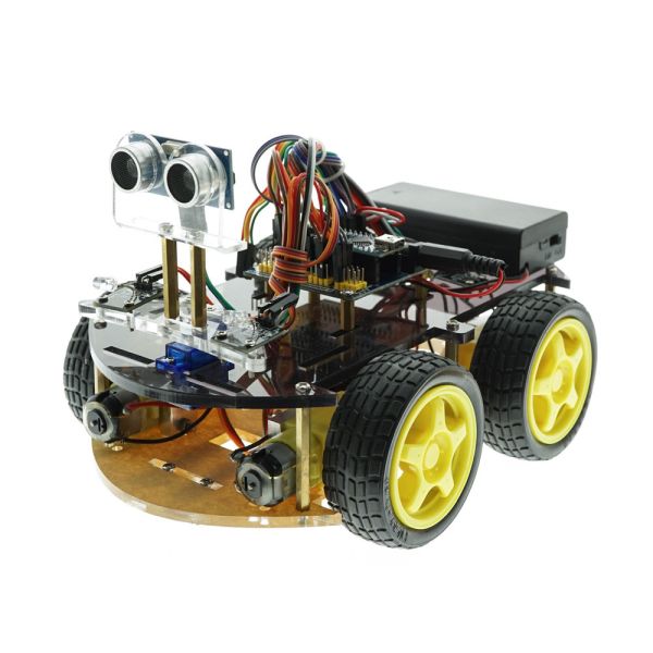 Nano V3.0 Arduino Based Robot Intelligent Bluetooth Tracking / Obstacle