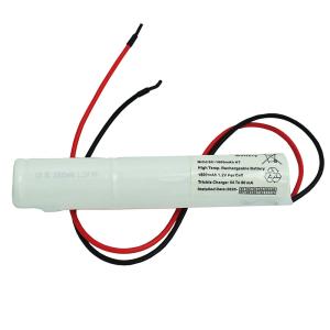China SC1800mAh 3.6Volt Nickel Cadmium Battery Pack 500 Times Cycle Life factory