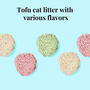 China Low Dust Premium Tofu Cat Litter Environmentally Friendly Tofu Pellets factory