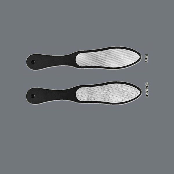 China Professional Etched Foot File Metal Part Ultra-Fine 0.015mm Line Width Grating & Anti-Slip Grips factory