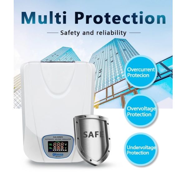 AVR Wall Mounted Automatic Voltage Regulator 10KVA Single Phase