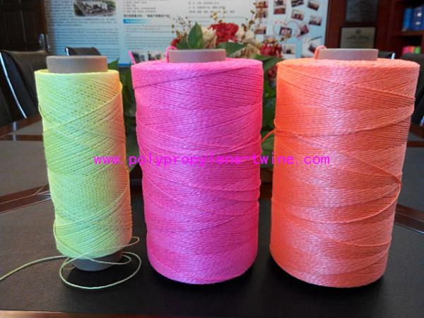Industry Packing Multi Color Polypropylene Twine , Polypropylene Baler Twine
