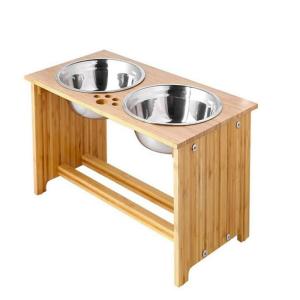 China Wooden Dog Feeding Station Interactive Swallowing Easily factory